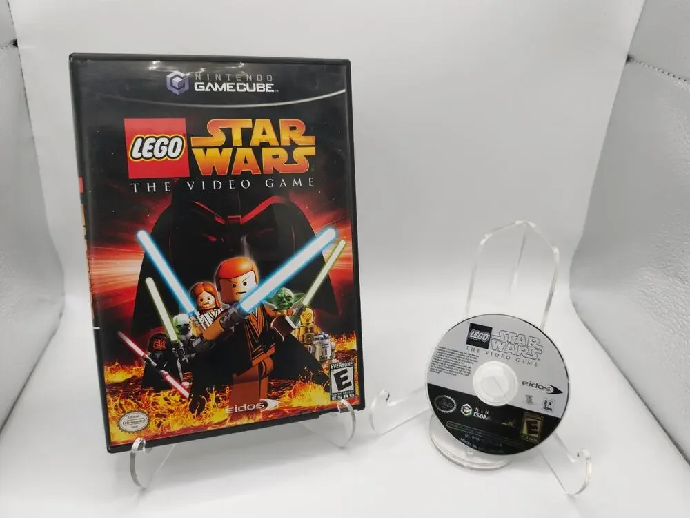 LEGO Star Wars The Video Game GameCube Tested Working
